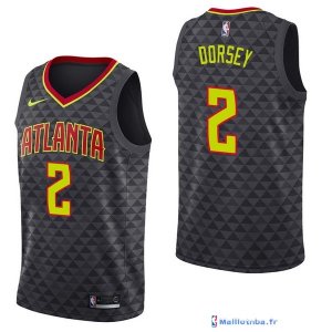 Maillot NBA Pas Cher Atlanta Hawks Tyler Dorsey 2 Noir Icon 2017/18