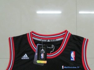 Maillot NBA Pas Cher Chicago Bulls Junior Derrick Rose 1 Noir