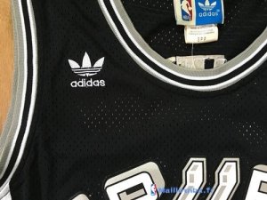 Maillot NBA Pas Cher San Antonio Spurs David Robinson 50 Noir