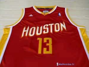 Maillot NBA Pas Cher Houston Rockets James Harden 13 Retro Rouge