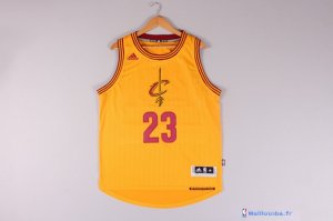 Maillot NBA Pas Cher Noël Cleveland Cavaliers Lebron 23 Jaune