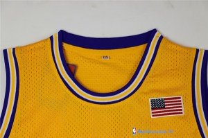 Maillot NCAA Pas Cher LSU Shaquille O'Neal 33 Jaune