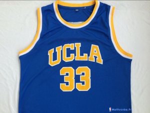 Maillot NCAA Pas Cher UCLA Kareem Abdul Jabbar 33 Bleu