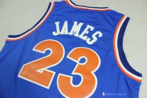 Maillot NBA Pas Cher Cleveland Cavaliers 2015/2016 LeBron James 23 Bleu