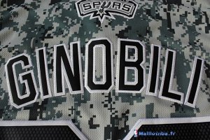 Maillot NBA Pas Cher San Antonio Spurs Manu Ginóbili 20 Vert