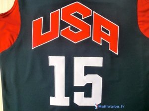 Maillot NBA Pas Cher USA 2012 Anthony 15 Noir