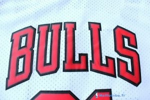 Maillot NBA Pas Cher Chicago Bulls Dennis Rodman 91 Blanc