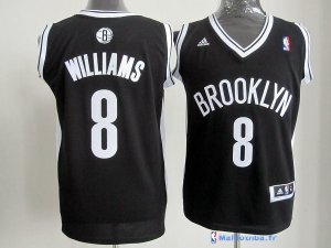 Maillot NBA Pas Cher Brooklyn Nets Deron Michael Williams 8 Noir