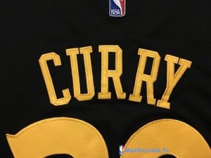 Maillot NBA Pas Cher Golden State Warriors Stephen Curry 30 Noir