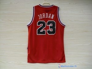 Maillot NBA Pas Cher Chicago Bulls Michael Jordan 23 Retro Rouge