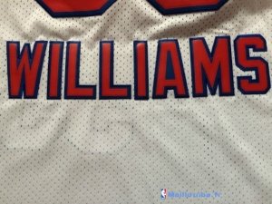 Maillot NBA Pas Cher Sacramento Kings Jason Williams 55 Retro Blanc