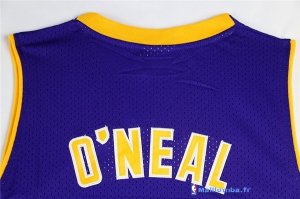 Maillot NBA Pas Cher Los Angeles Lakers Shaquille O'Neal 34 Pourpre