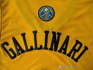 Maillot NBA Pas Cher Denver Nuggets Danilo Gallinari 8 Jaune