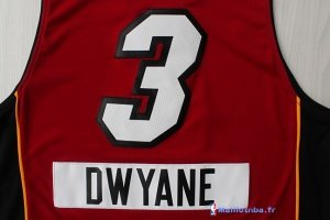 Maillot NBA Pas Cher Noël Miami Heat Dwyane 3 Rouge