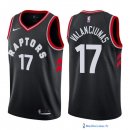 Maillot NBA Pas Cher Toronto Raptors Jonas Valanciunas 17 Noir Statement 2017/18