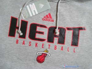 Survetement NBA Pas Cher Miami Heat 2016 Gris