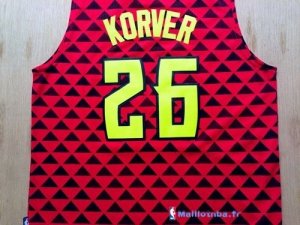 Maillot NBA Pas Cher Atlanta Hawks Kyle Korver 26 Rouge