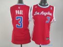 Maillot NBA Pas Cher Los Angeles Clippers Femme Chris Paul 3 Rouge