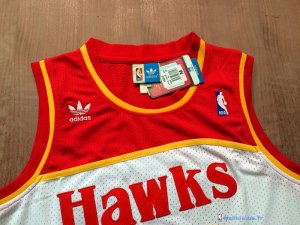 Maillot NBA Pas Cher Atlanta Hawks Dominique Wilkins 21 Rouge