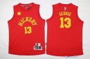 Maillot NBA Pas Cher Indiana Pacers Junior Paul George 13 Rouge