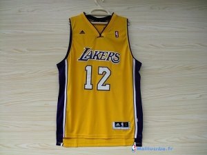 Maillot NBA Pas Cher Los Angeles Lakers Dwight Howard 12 Jaune