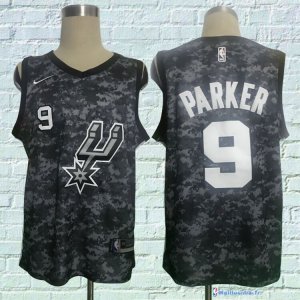 Maillot NBA Pas Cher San Antonio Spurs Tony Parker 9 2017/18