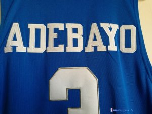 Maillot NCAA Pas Cher Kansas Bam Adebayo 3 Bleu