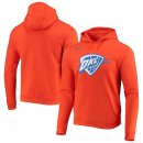 Oklahoma City Thunder Nike Orange 2019/20 Statement Edition Club Pullover Hoodie