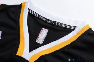 Maillot NBA Pas Cher Golden State Warriors Kevin Durant 35 Noir Blanc