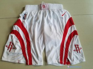Pantalon NBA Pas Cher Houston Rockets Nike Blanc