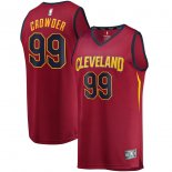 Cleveland Cavaliers Jae Crowder Fanatics Branded Wine Fast Break Replica Jersey - Icon Edition