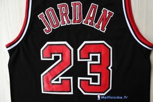 Maillot NBA Pas Cher Chicago Bulls Michael Jordan 23 Noir