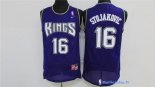 Maillot NBA Pas Cher Sacramento Kings Peja Stojakovic 16 Retro Pourpre