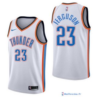 Maillot NBA Pas Cher Oklahoma City Thunder Terrance Ferguson 23 Blanc Association 2017/18