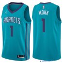 Maillot NBA Pas Cher Charlotte Hornets Malik Monk 1 Vert Icon 2017/18