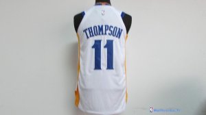 Maillot NBA Pas Cher Golden State Warriors Klay Thompson 11 Blanc 2017/18