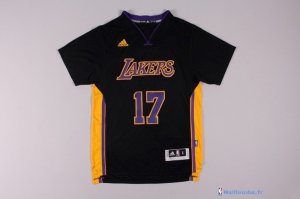 Maillot NBA Pas Cher Los Angeles Lakers Jeremy Lin 17 Noir MC