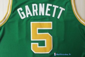 Maillot NBA Pas Cher Boston Celtics Kevin Garnett 5 Vert Or