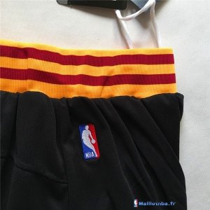 Pantalon NBA Pas Cher Cleveland Cavaliers Noir Rouge