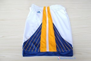 Pantalon NBA Pas Cher Golden State Warriors Blanc