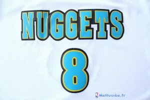 Maillot NBA Pas Cher Denver Nuggets Danilo Gallinari 8 Blanc