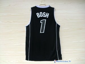 Maillot NBA Pas Cher Miami Heat Chris Bosh 1 Noir