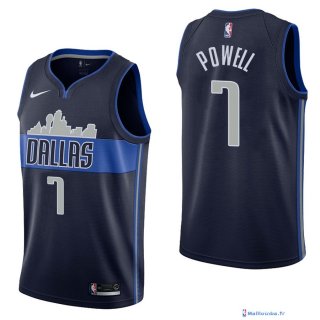 Maillot NBA Pas Cher Dallas Mavericks Dwight Powell 7 Noir Statement 2017/18