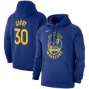 Golden State Warriors Stephen Curry Nike Royal 2019/20 Name & Number Pullover Hoodie