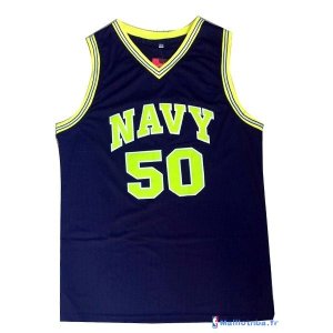 Maillot NCAA Pas Cher Navy David Robinson 50 Noir