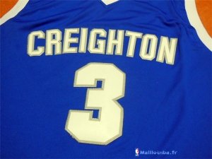 Maillot NCAA Pas Cher Creighton Mcdermott 3 Bleu