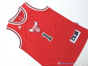 Maillot NBA Pas Cher Chicago Bulls Junior Derrick 1 Rouge