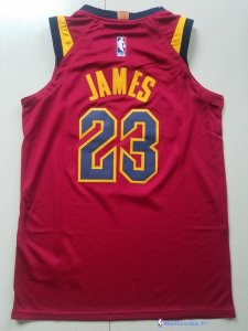 Maillot NBA Pas Cher Cleveland Cavaliers Junior LeBron James 23 Ensemble Complet Rouge 2017/18