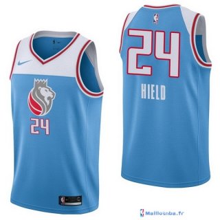 Maillot NBA Pas Cher Sacramento Kings Kings Buddy 24 Nike Bleu Ville 2017/18