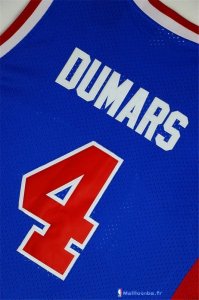 Maillot NBA Pas Cher Detroit Pistons Joe Dumars 4 Retro Bleu